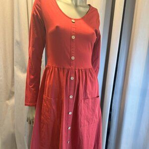 Ouges Red Long Sleeve Dress - S✨